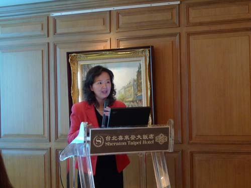 東吳大學會計系蘇裕惠教授發表精彩演說